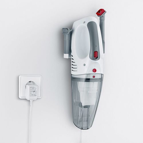 Aspirateur À Main Sans Fil Pour Liquide Et Poussière, 3 Accessoires Et Support Mural