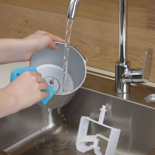 Turbine à Glace 2en1 1.2l 135w Noir/inox Ez7407