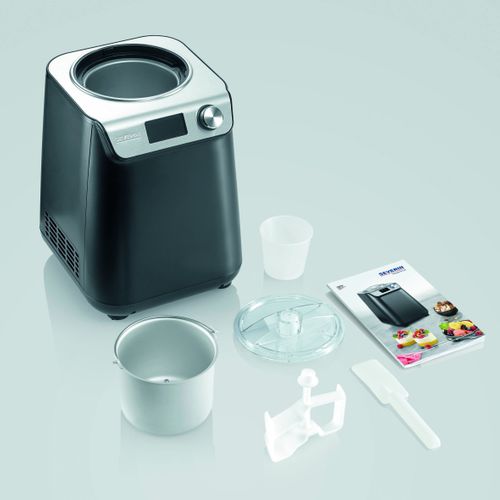 Turbine à Glace 2en1 1.2l 135w Noir/inox Ez7407