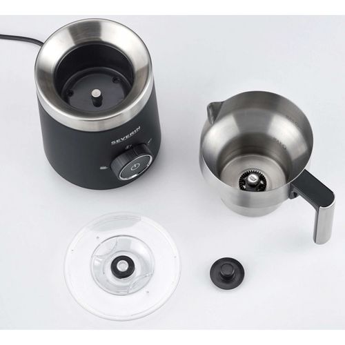 Emulsionneur De Lait 500w 0.5l Inox/noir - Sm3585