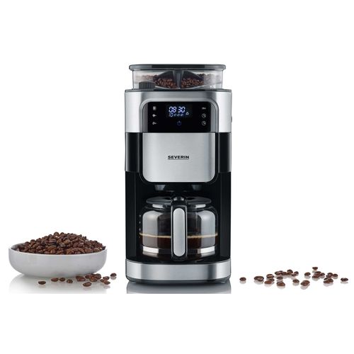Cafetière filtre avec broyeur KA 4813 inox
