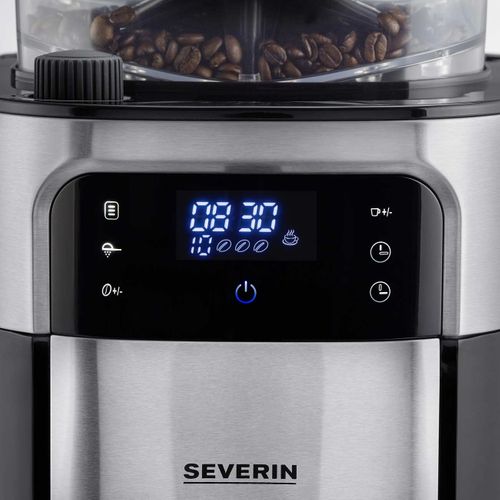 Cafetière filtre avec broyeur KA 4813 inox