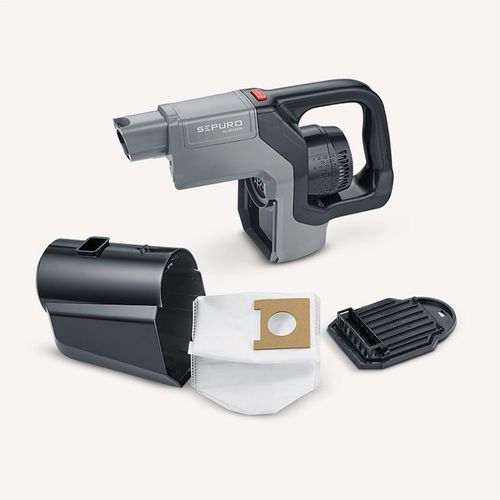 Aspirateur Balai 2en1 Rechargeable Avec Sac 18v Gris Hv7185