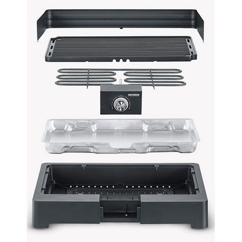 Barbecue électrique Posable 2200w Pg8567