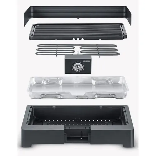 Barbecue électrique Posable 2200w Pg8567