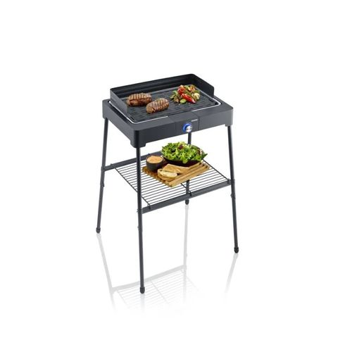 Barbecue électrique Sur Pieds 2200w Noir Pg8568