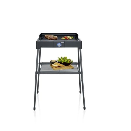 Barbecue électrique Sur Pieds 2200w Noir Pg8568