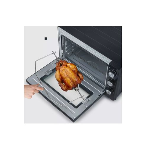 Four Posable XXL À Chaleur Tournante 60 L - 2 200 W - Minuteur 120 Min - Noir/inox - To 2073