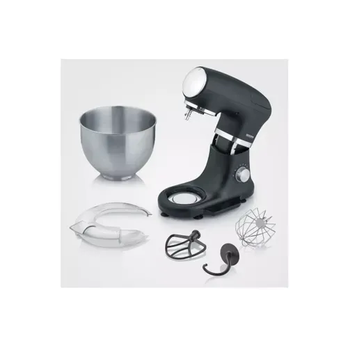 Robot Pâtissier Multifonction 5.5l 1000w Noir/inox Km3898