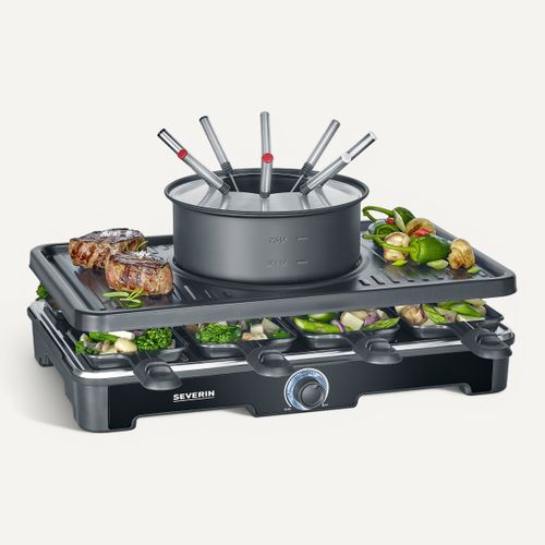 Combiné Raclette - Fondue Severin Rg2347