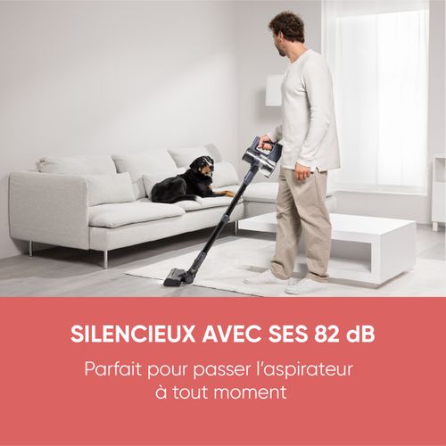 Aspirateur balai HV7179 SEVERIN 2 en 1 sans fil - 400W - Noir vue d'ambiance 1