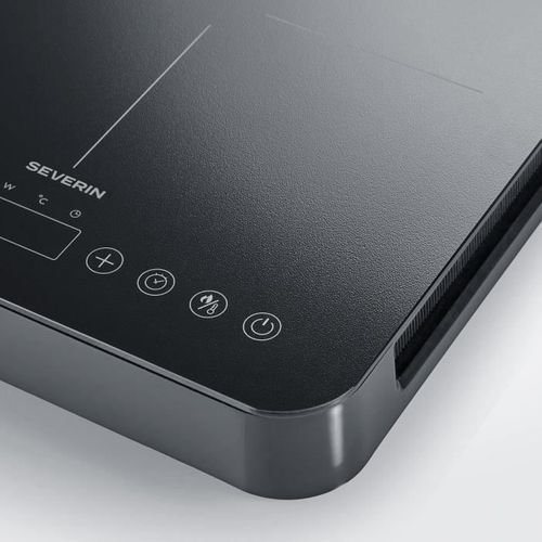 Plaque De Cuisson Posable  Vitrocéramique - Dk9194 - 2 Foyers - 10 Niveaux De Puissance - 3400w