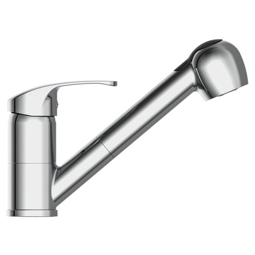 Mitigeur DIZIANI Chromé vue de face