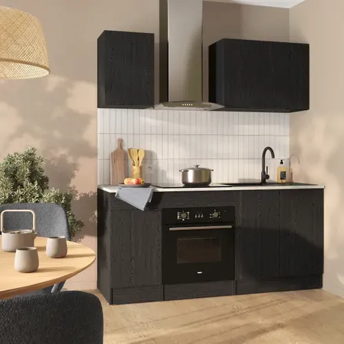 Mitigeur CORNWALL Noir mat vue d'ambiance 1