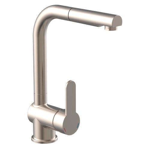 Mitigeur LONDON Acier inox vue 3/4