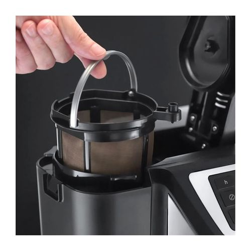Cafetière Programmable 12 Tasses 1025w Avec Broyeur - 22000-56