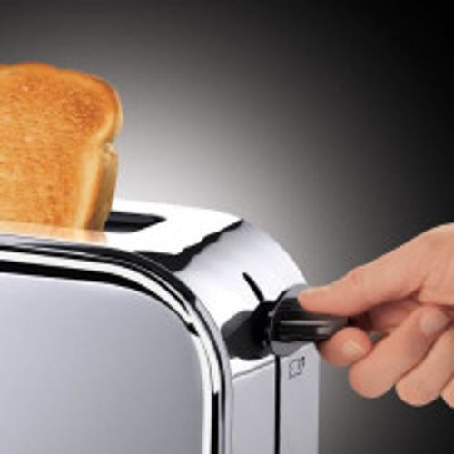 2351056 Toaster Grille Pain Victory 1000w, 1 Longue Fente, Design Retro, Chauffe Viennoiserie