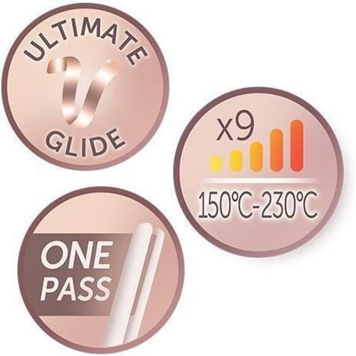 Lisseur céramique S9100 Proluxe 150-230°c - Beige Crème