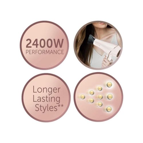 Sèche-cheveux 2400w Ionic Beige/noir - Ac9140