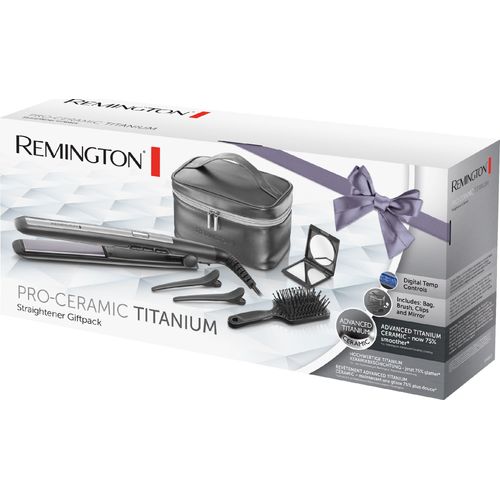 Coffret Cheveux Fer à Lisser S5506gp Lisseur Plaques Advanced Ceramic Titanium - 6pcs