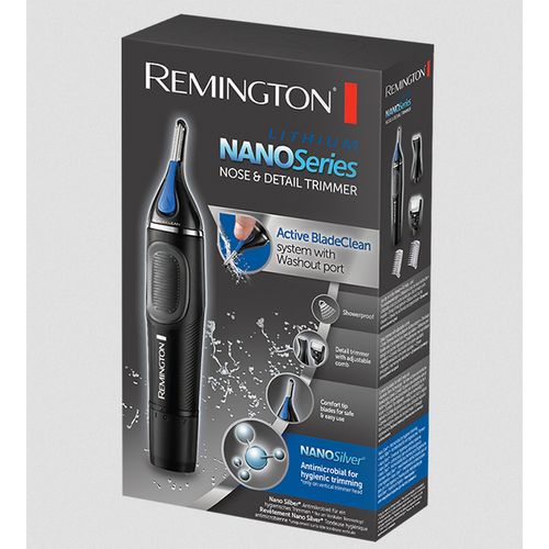 Ne3870 Tondeuse Visage Antibactérienne Hypoallergénique Nano Serie Pour Nez Et Oreilles