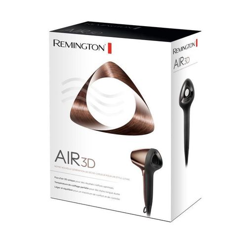 Sèche Cheveux Air3d - Ionique - 1800 W - 76 Db - 3 Températures - 2 Vitesses - Bronze -D7777