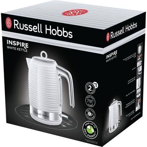 Bouilloire - Inspire 24360-70 - 1,7l - Ebullition Rapide - Filtre Anti-calcaire