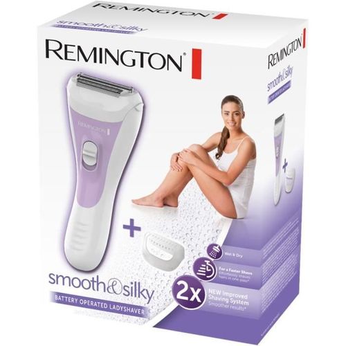 Remington Wsf5060 Rasoir Electrique Femme Smooth Silky Etanche Bande Hydratante Aloe Vera