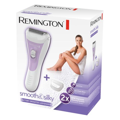Remington Wsf5060 Rasoir Electrique Femme Smooth Silky Etanche Bande Hydratante Aloe Vera