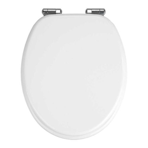 Abattant De Wc En Bois Mdf "urbino" - Blanc - Universelle