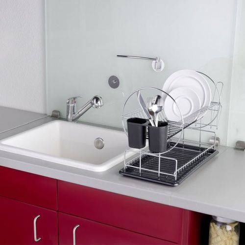Égouttoir À Vaisselle Wenko Premium Duo Chromé