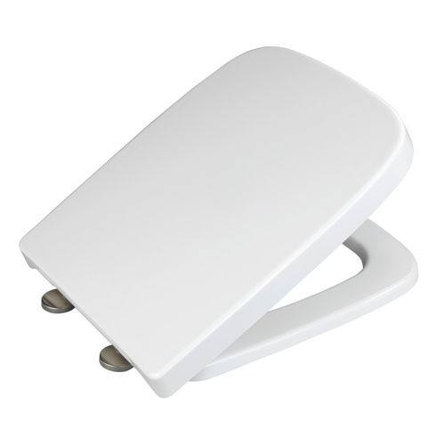 Abattant Wc En Duroplast "exclusive" No. 8 Avec Frein De Chute - Blanc - Universelle