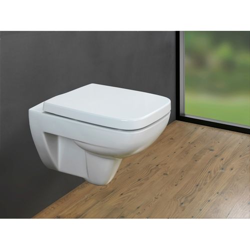 Abattant Wc En Duroplast "exclusive" No. 8 Avec Frein De Chute - Blanc - Universelle