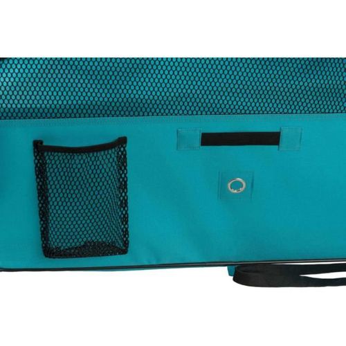 Enclos Pliable Pour Petits Animaux 150 X 65 Cm - Polyester, Turquoise/gris