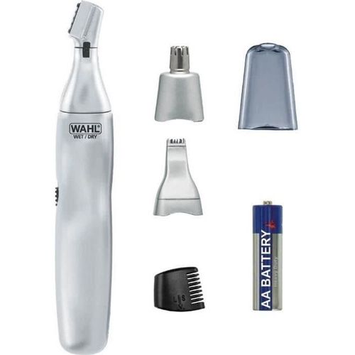 Tondeuse Nez Oreilles Sourcils 3 En 1 - 3 Têtes- Lames Lavables - 5545-2416