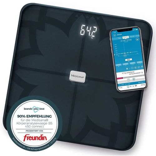 Pese-personne D‘analyse Corporelle Connect Bluetooth 40510 Piles Incluses