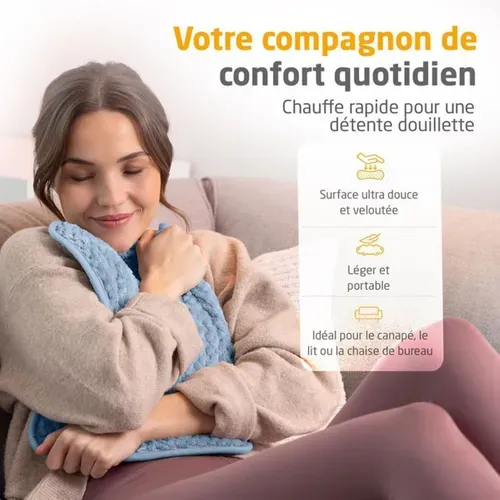 Coussin Chauffant Ultra-doux Hp 515 100 W, 4 Réglages
