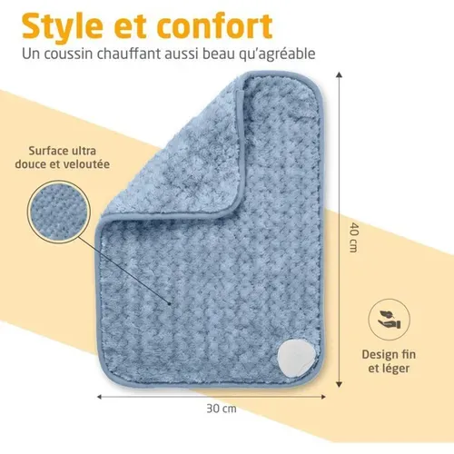 Coussin Chauffant Ultra-doux Hp 515 100 W, 4 Réglages
