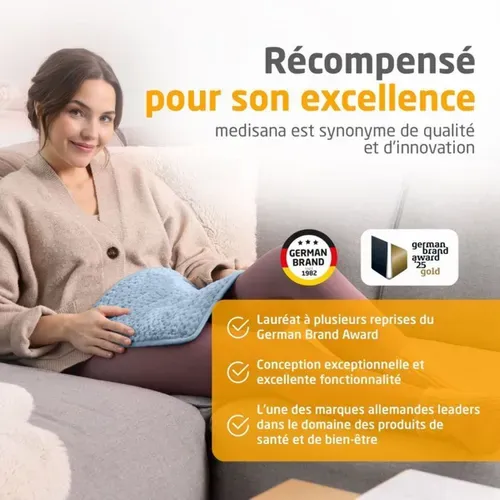 Coussin Chauffant Ultra-doux Hp 515 100 W, 4 Réglages
