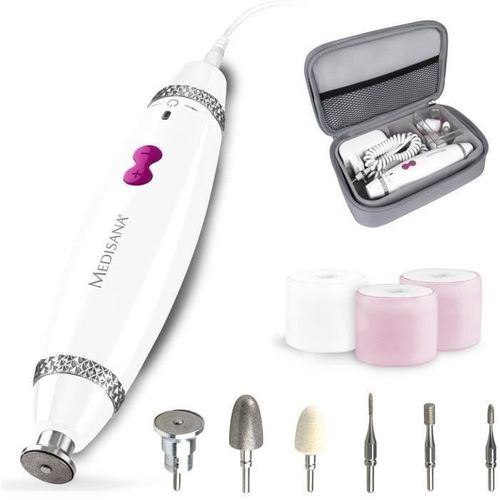 Mp 840 - Appareil Pour Manucure Et Pédicure - 3 Niveaux De Vitesse - Blanc Et Violet