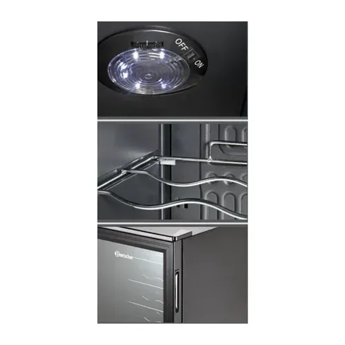 Réfrigérateur De Boissons 43cm 88l Statique Noir - 700182g