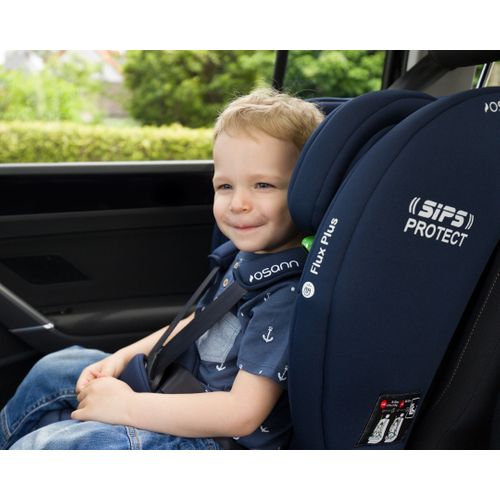 Siège Auto Bébé/enfant Flux Plus I-size 76-150 Cm - à Partir De 15 Mois - Noir/gris