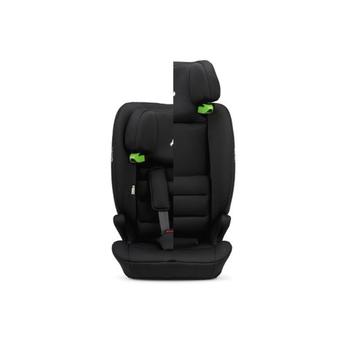 Siège Auto Enfant Lupo Isofix I-size - 76-150 Cm - 15 Mois à 12 Ans - Groupe 1/2/3 - Noir