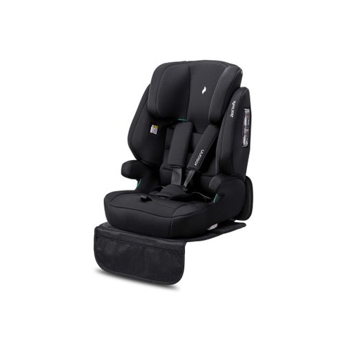 Protège Siège Voitre Bébé/enfant Mini Compatible Isofix Avec Filet - 77 X 45 X 1 Cm - Noir