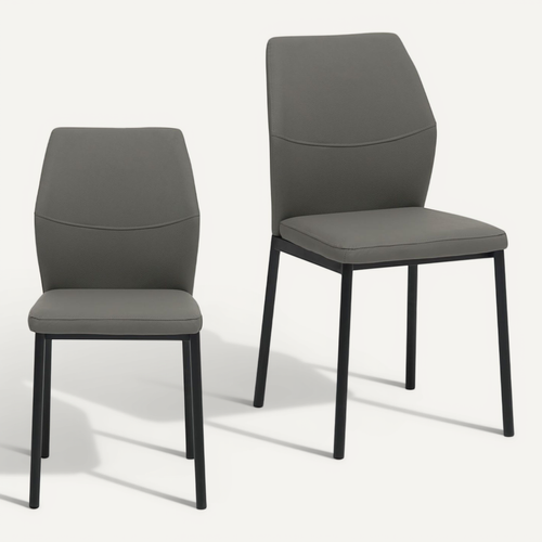 Lot De 4 Chaises De Salle À Manger Ginova - Gris