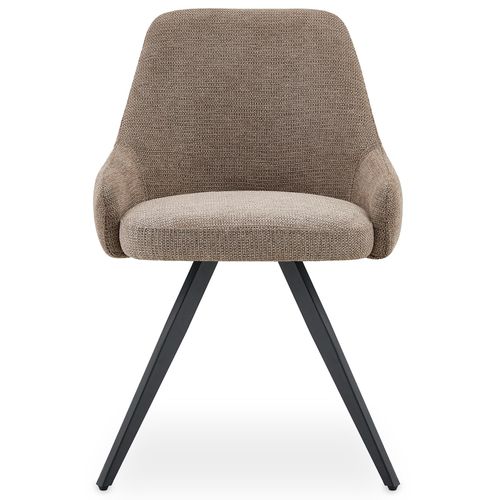 Lot De 2 Chaises Vigo De Salle À Manger En Tissu - Grège