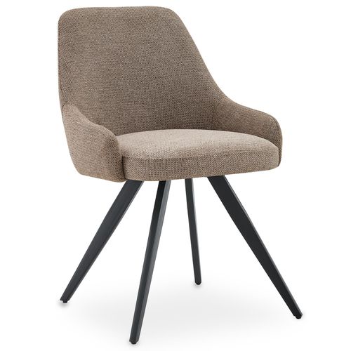 Lot De 2 Chaises Vigo De Salle À Manger En Tissu - Grège