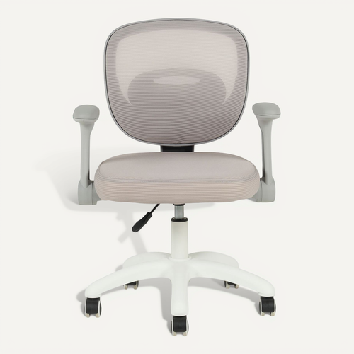 Chaise De Bureau Enfant Amelia Réglable En Tissu Mesh - Gris