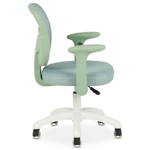 Chaise De Bureau Enfant Amelia Réglable En Tissu Mesh - Vert