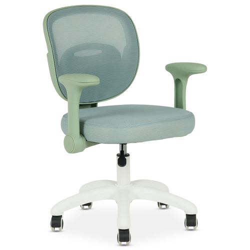 Chaise De Bureau Enfant Amelia Réglable En Tissu Mesh - Vert